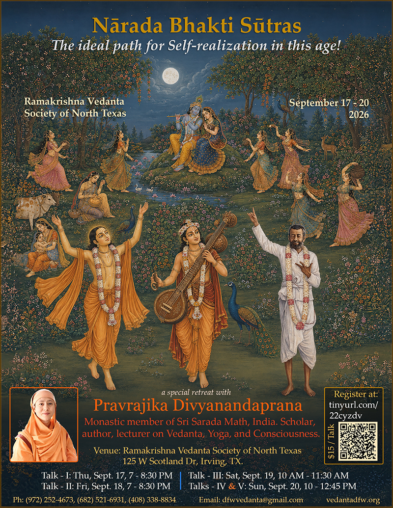 Pravrajika Divyanandaprana - Narada Bhakti Sutras