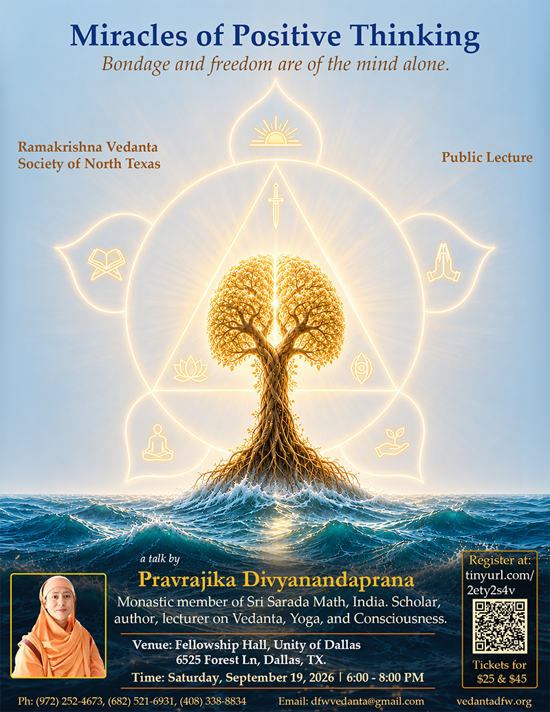 Pravrajika Divyanandaprana - Miracles of Positive Thinking