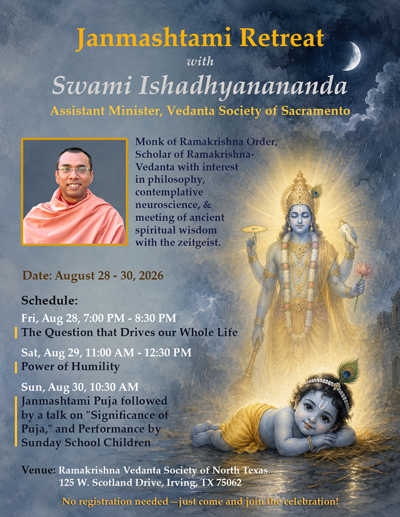 Swami Ishadhyanananda - Janmashtami